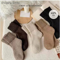 Premium Fuzzy Crew Socks (5 Pairs) + 1 FREE Bonus Pair